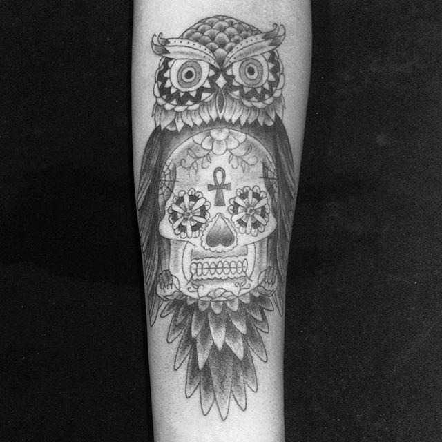 Mexikanische Totenkopfe Tattoo 115