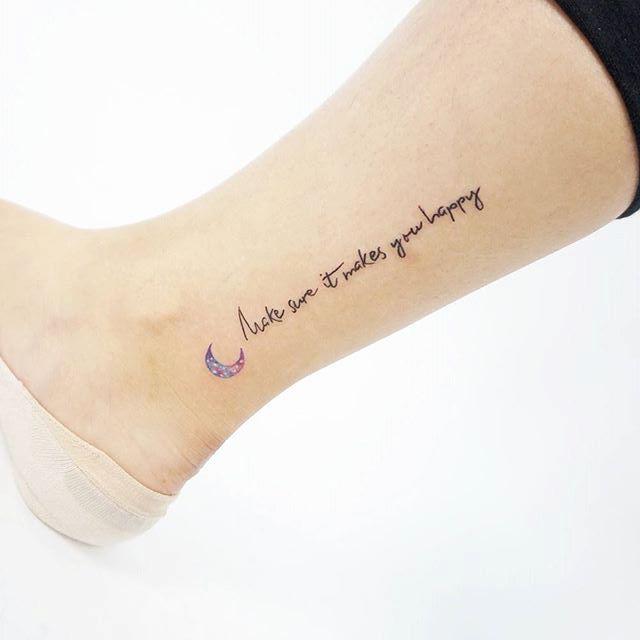 Satz Phrase Tattoo 29