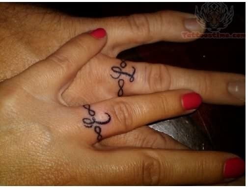 19 tattoo finger bilder