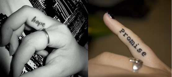 26 tattoo finger bilder