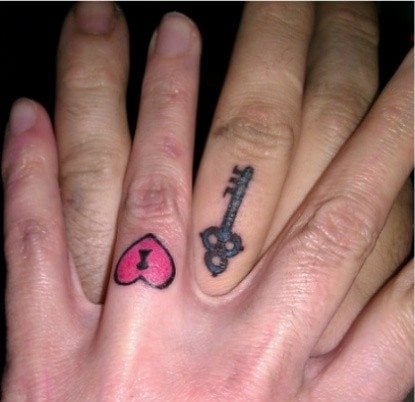 38 tattoo finger bilder