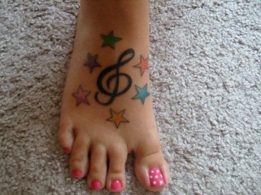 27 fuss tattoos