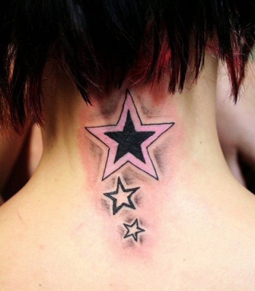 Motive nacken tattoo frauen Tattoo Ideen: