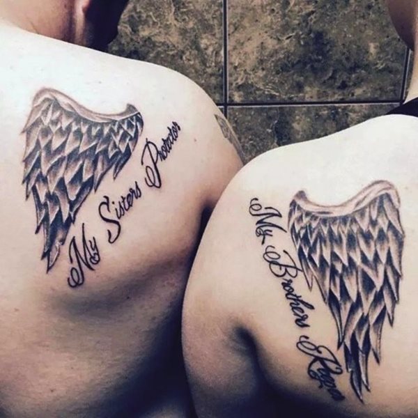 bruder schwester tattoo 443