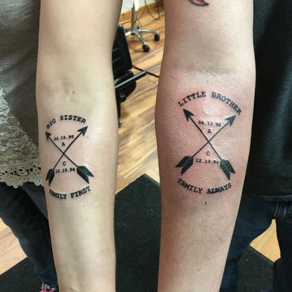 bruder schwester tattoo 57