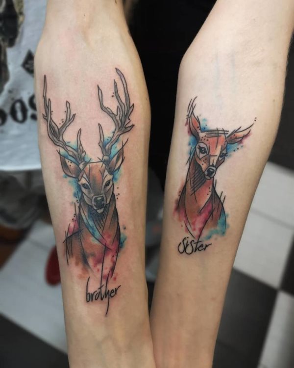 bruder schwester tattoo 59