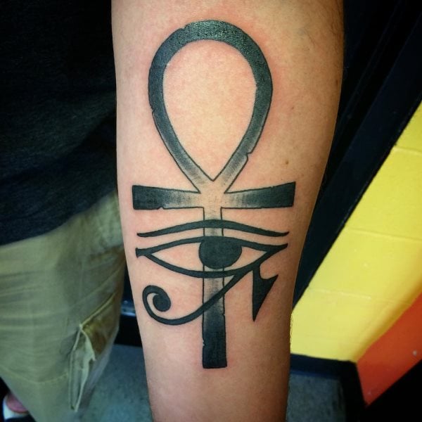 horus ra auge tattoo 01