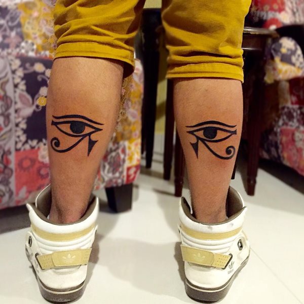 horus ra auge tattoo 09