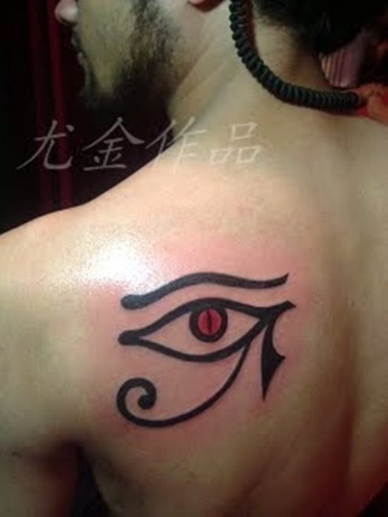 horus ra auge tattoo 109