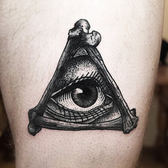 horus ra auge tattoo 117