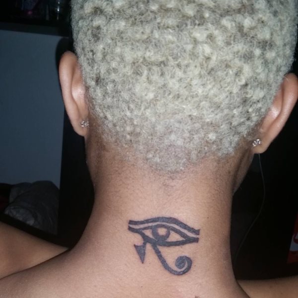 horus ra auge tattoo 45