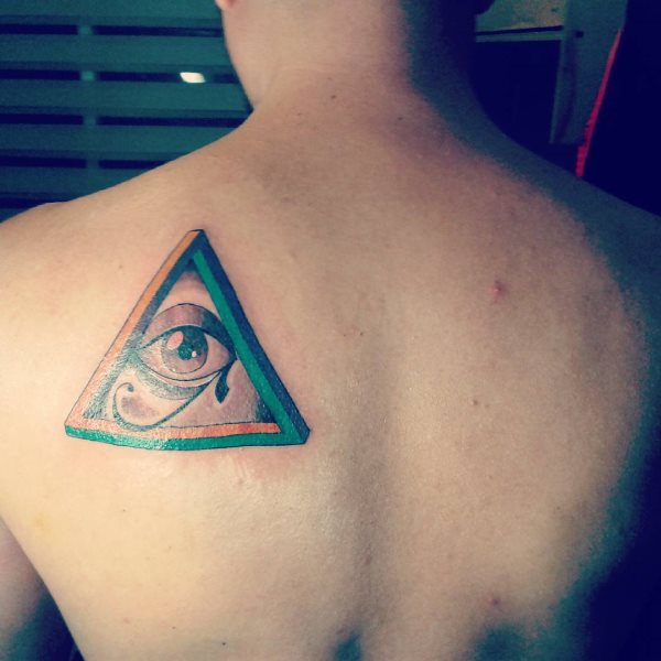 horus ra auge tattoo 47