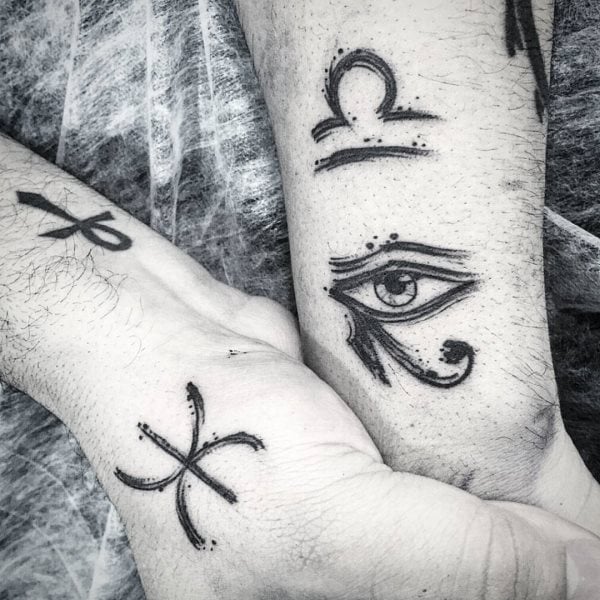 horus ra auge tattoo 49