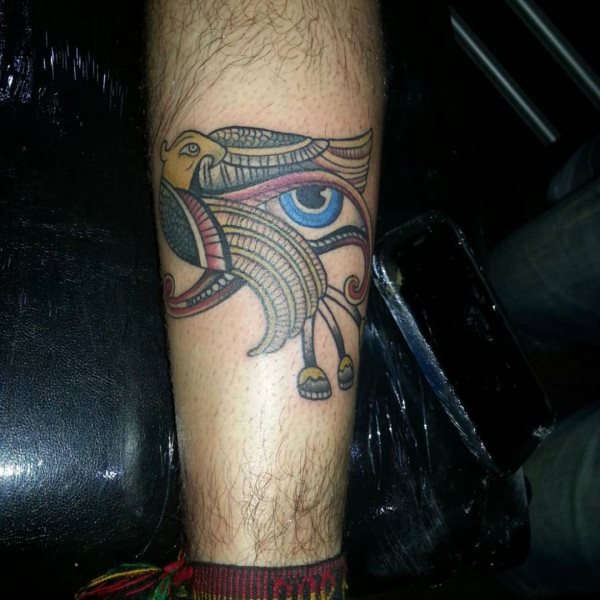 horus ra auge tattoo 55