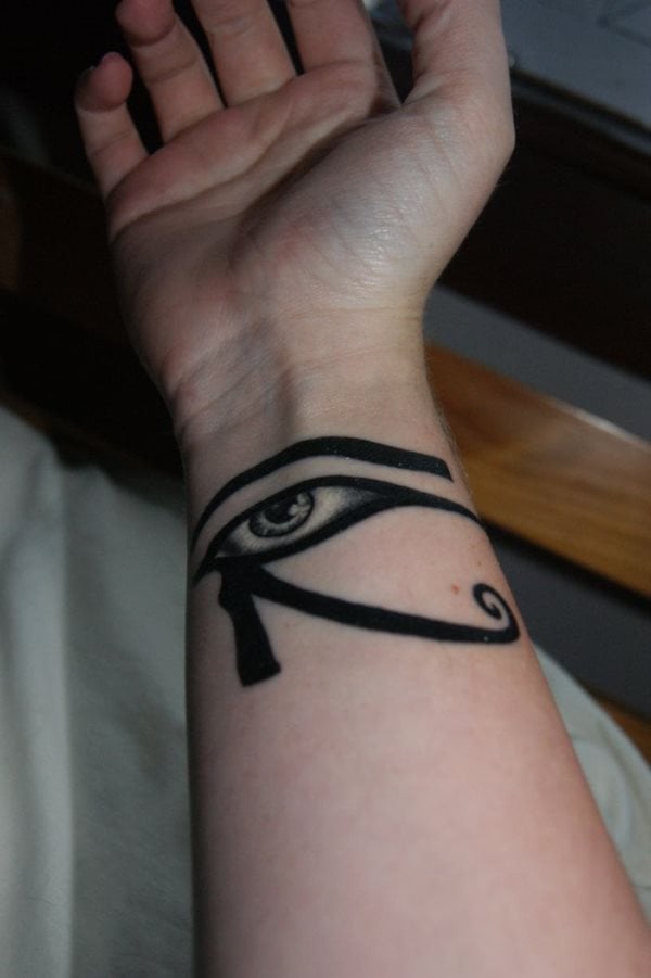 horus ra auge tattoo 69