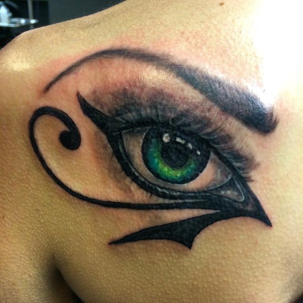 horus ra auge tattoo 73