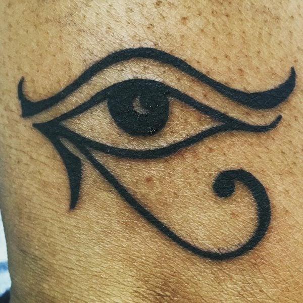 horus ra auge tattoo 79