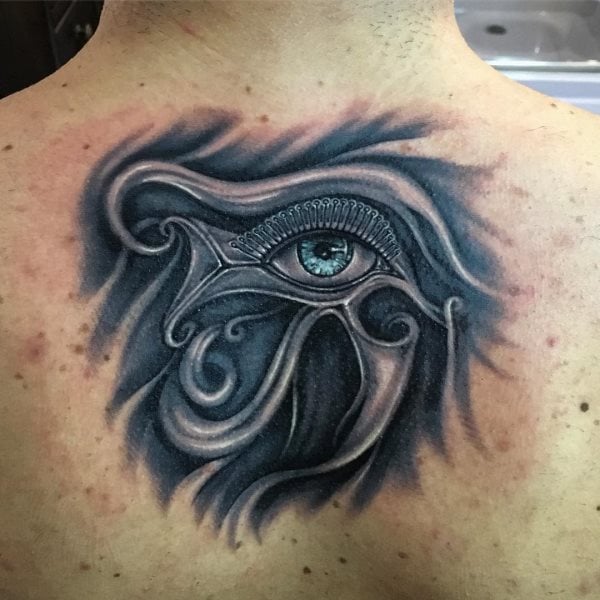 horus ra auge tattoo 83