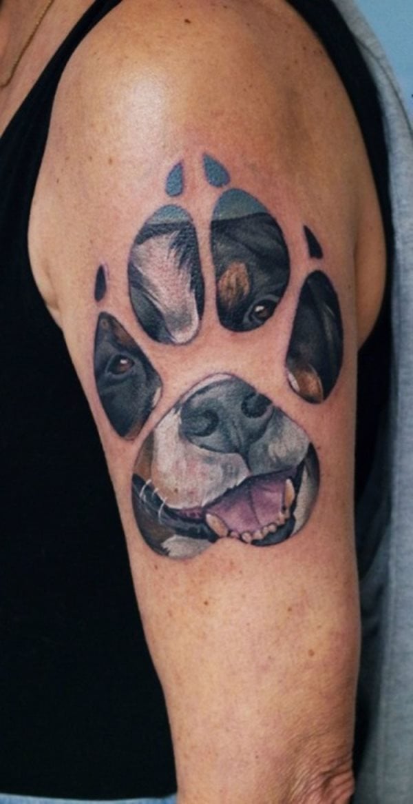 hundepfoten tattoo 173
