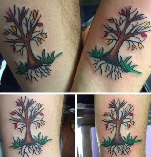 mutter sohn tochter tattoo 121