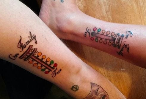 mutter sohn tochter tattoo 171