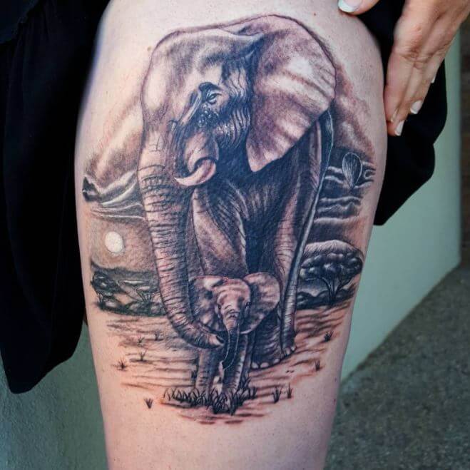 mutter sohn tochter tattoo 71