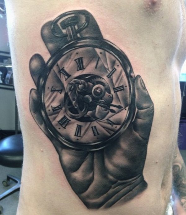 taschenuhr tattoo 479