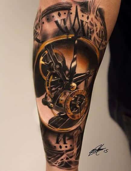 uhr tattoo 179