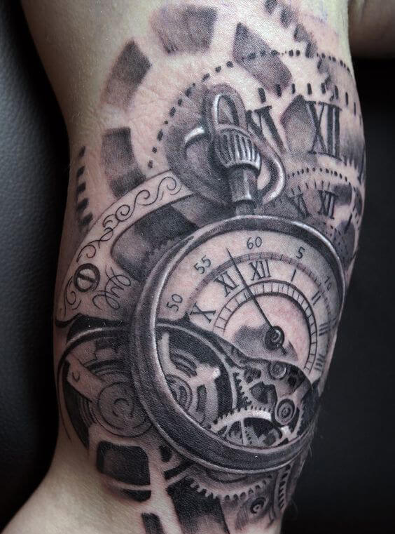 uhr tattoo 203