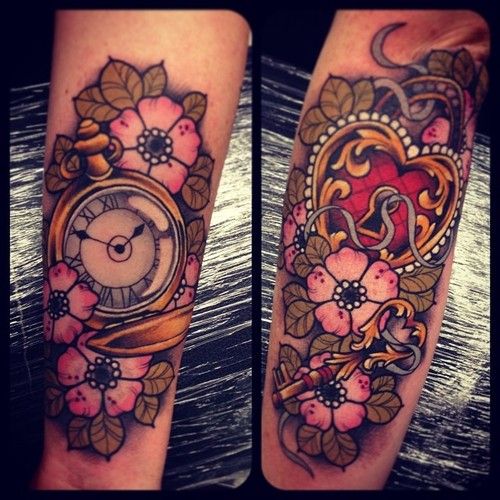 uhr tattoo 249