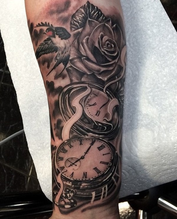 uhr tattoo 285