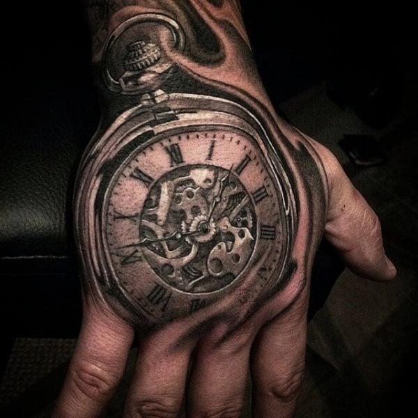 uhr tattoo 321