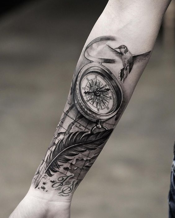 uhr tattoo 77