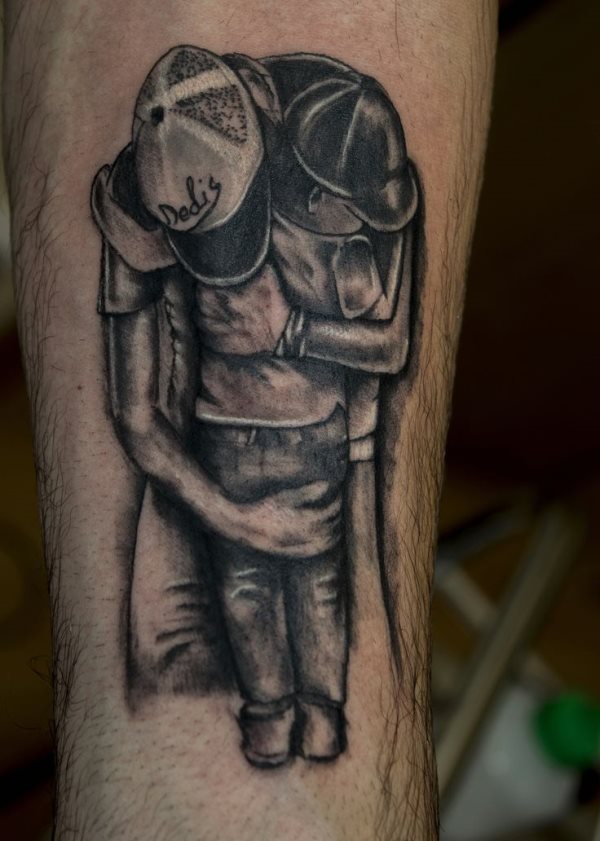 vater sohn tochter tattoo 143