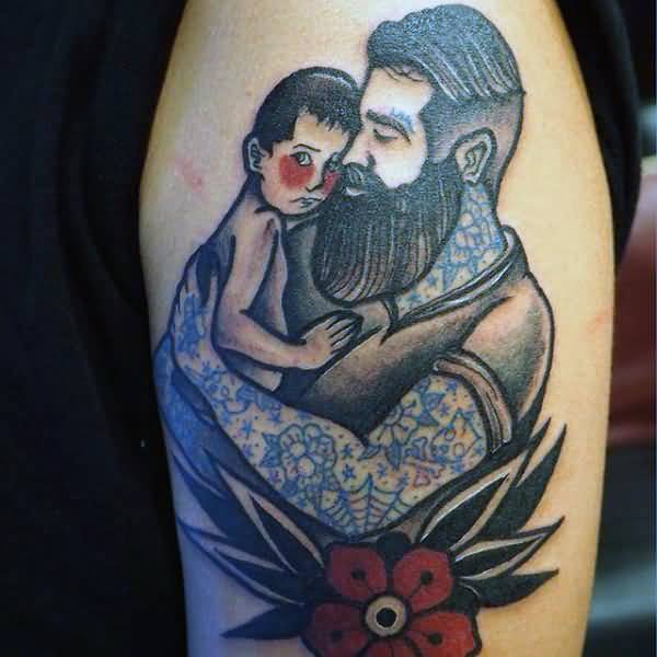 vater sohn tochter tattoo 151