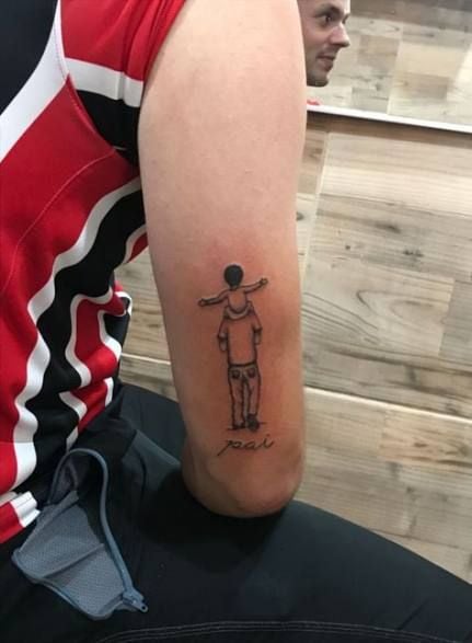 vater sohn tochter tattoo 19