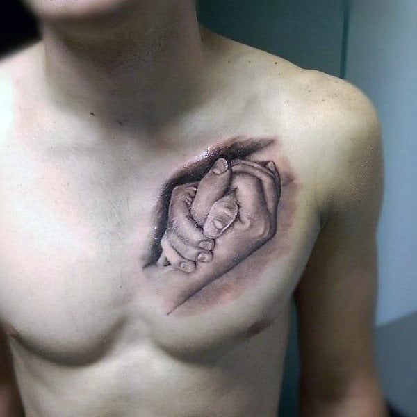 vater sohn tochter tattoo 37