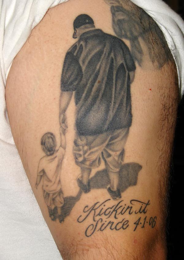 vater sohn tochter tattoo 65