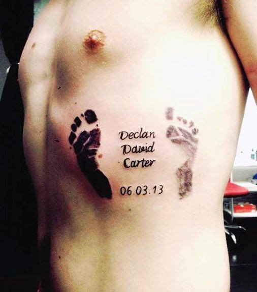 vater sohn tochter tattoo 91