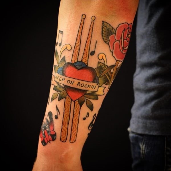 tattoo musik 195