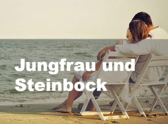 Jungfrau und Steinbock