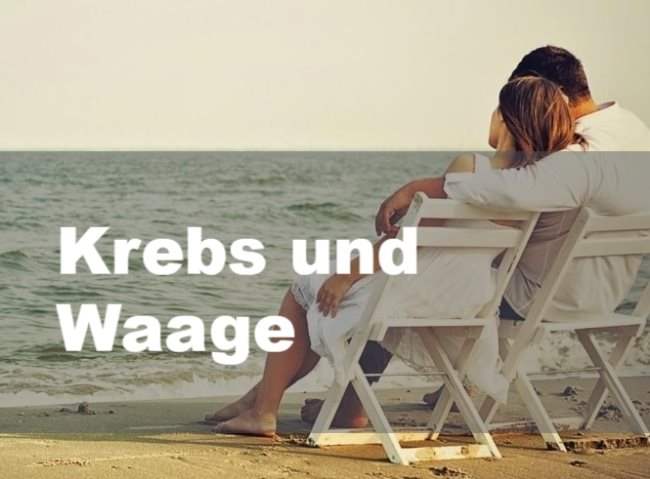 Krebs und Waage: Partnerschaft, Freundschaft und Liebe