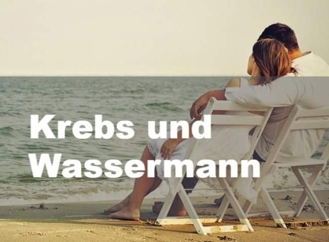 Krebs und Wassermann: Partnerschaft, Freundschaft und Liebe