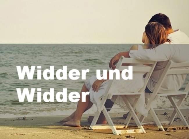 Widder-Frau - Widder-Mann: Partnerschaft und Liebe