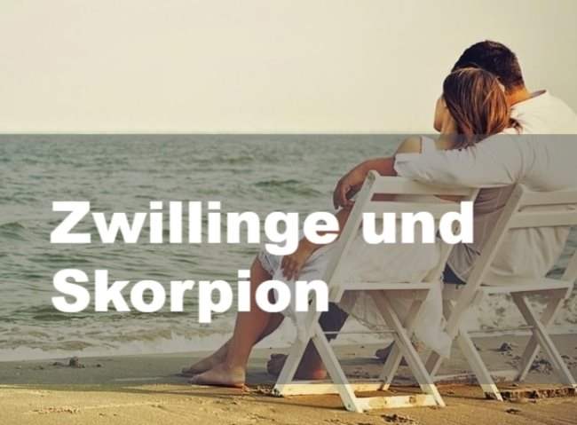 Zwillinge und Skorpion: Partnerschaft, Freundschaft und Liebe