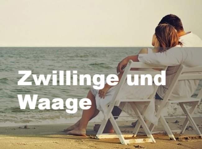 Zwillinge und Waage: Partnerschaft, Freundschaft und Liebe