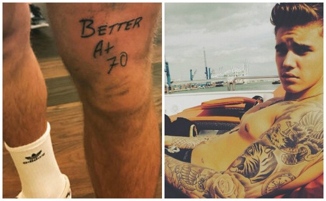 justin bieber tattoo 17