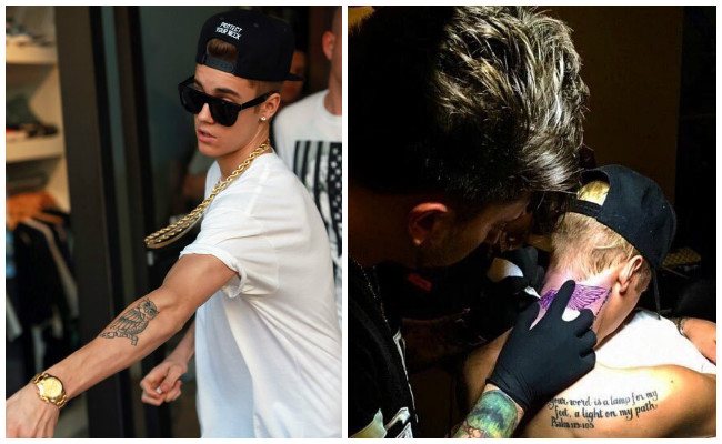 justin bieber tattoo 19