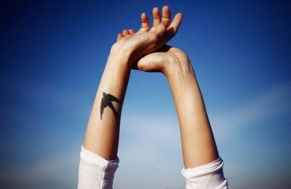 37 romantische arm tattoo