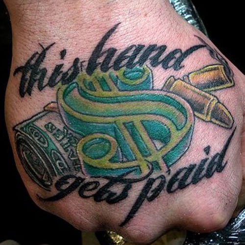 geld tattoo 56